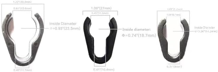 Mateda Mic Cable Clips - 30Pcs Universal Mic Boompole Clips - Image 4